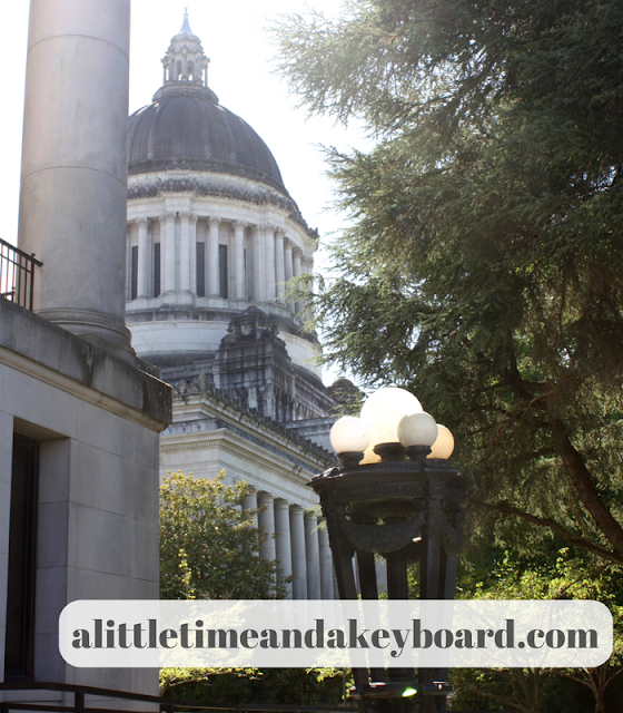 The Legislative Building rotunda in Olympia, Washington