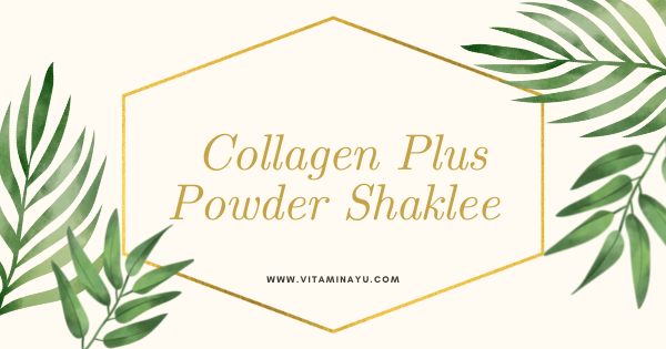 Info Produk Kolagen Terbaik Collagen Plus Powder Shaklee