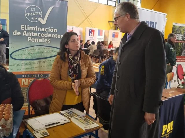 Servicios Públicos atendieron en terreno en Puaucho