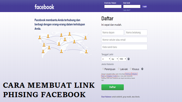 Cara Membuat Link Phising Facebook