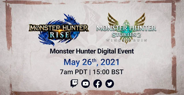 Monster Hunter Digital Event Maio