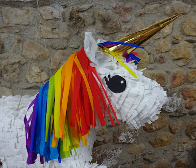 piñata de unicornio