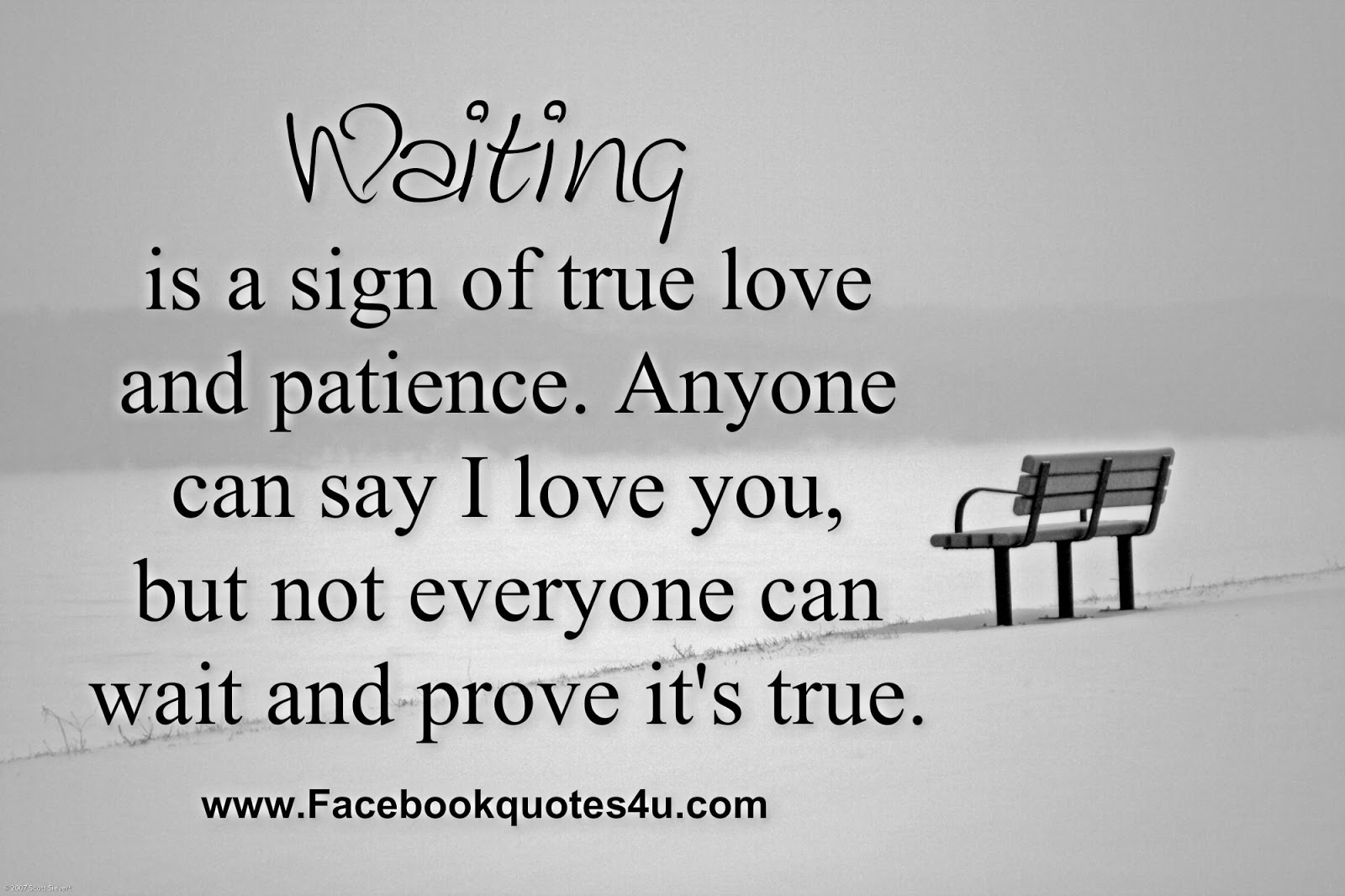 sign of true love and patience. Anyone can say I love you, but not ...