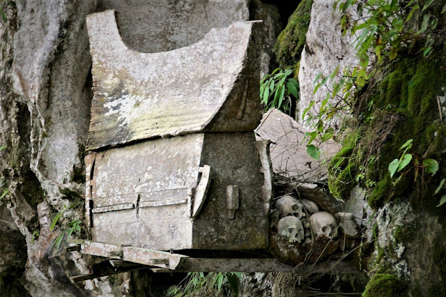 Сулавеси Маранте, подвесной гроб