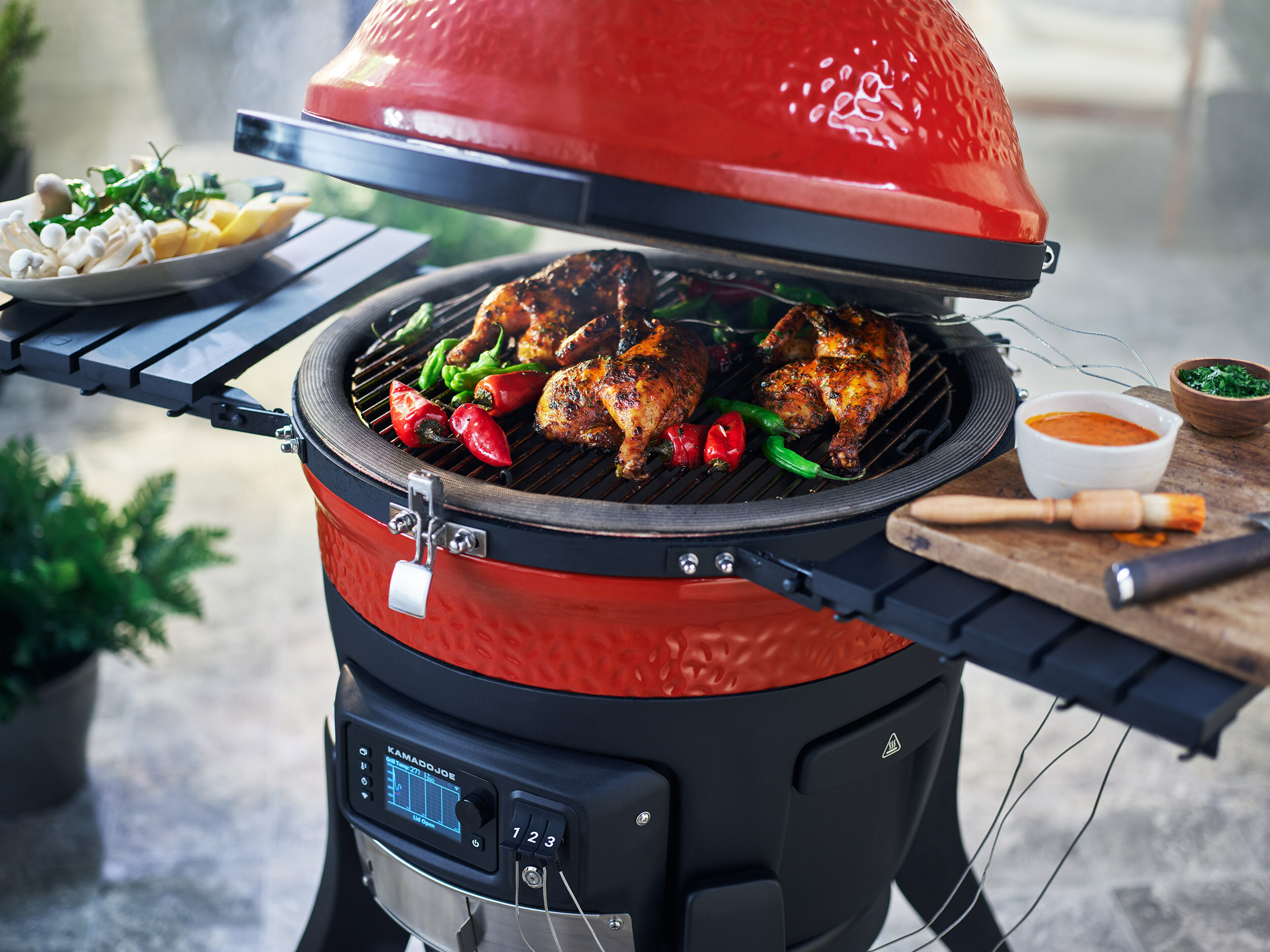 Kamado Joe Introduces The Future Of Outdoor Cooking With A New Digitally Connected Ceramic Grill