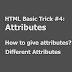 HTML Attributes