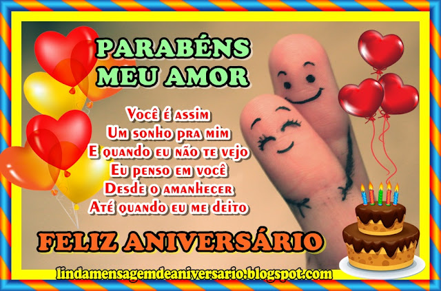 Blog Linda Mensagem de Aniversário Amor