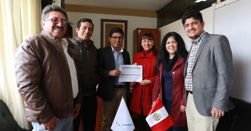 SINEACE firma convenio con Cajamarca para impulsar procesos de acreditación y certificación - www.sineace.gob.pe