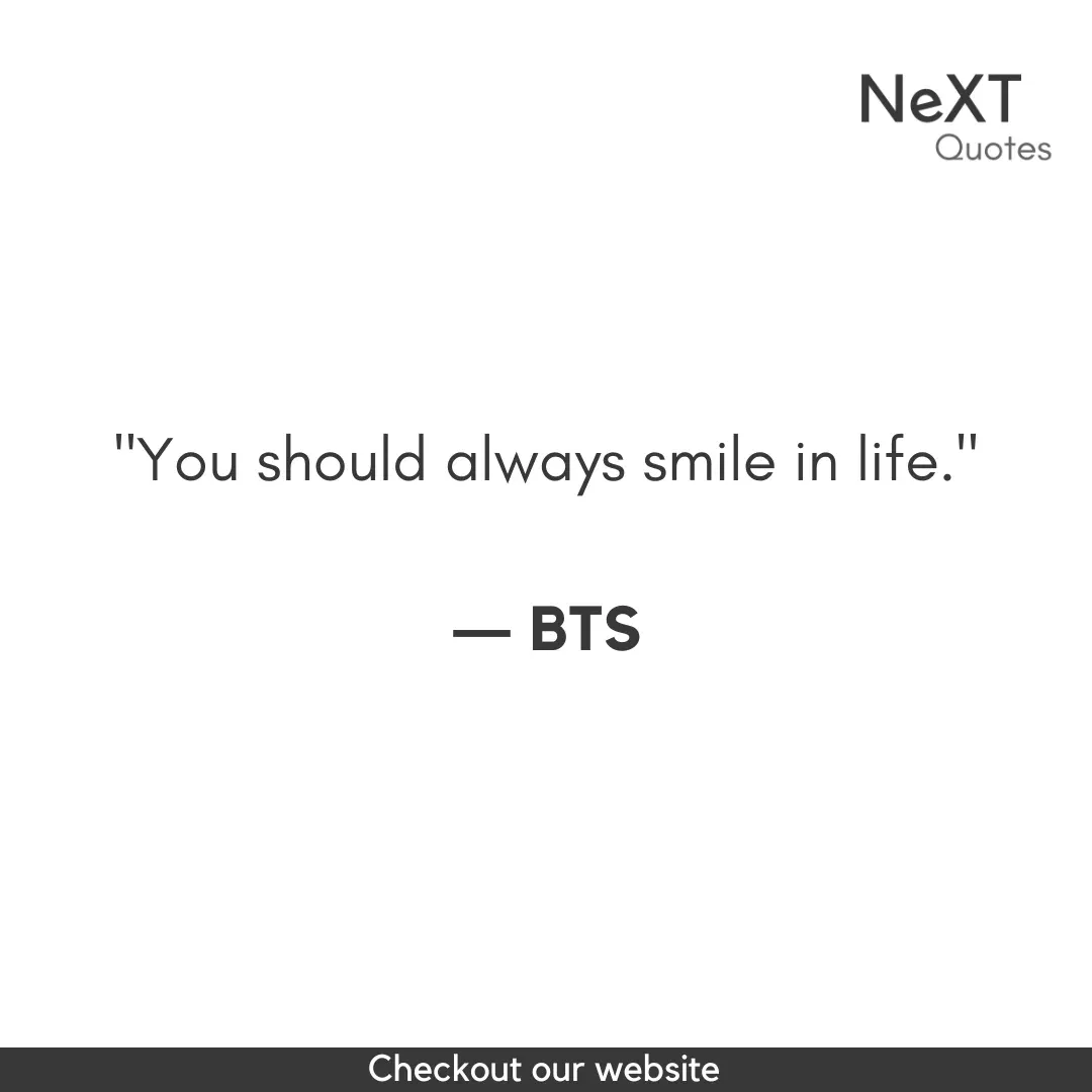 BTS Quotes