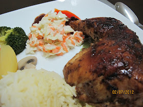 Cherish every cherry: Ayam Panggang Oregano & Nasi Planta 