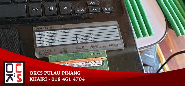 SOLVED : KEDAI REPAIR MACBOOK MACHANG BUBOK | ACER E1-432 SLOW ISSUE