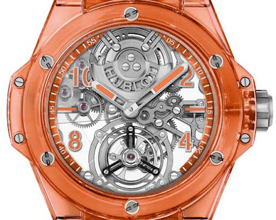 Hublot Big Bang Tourbillon Automatic Orange Sapphire replique