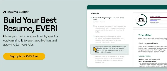 Free AI Resume Builder - Use AI and GPT to Build Your Resume