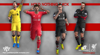 PES 2013 Liverpool 2015-2016 Kits by Syirojuddin