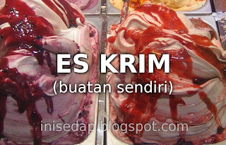 es krim buatan sendiri