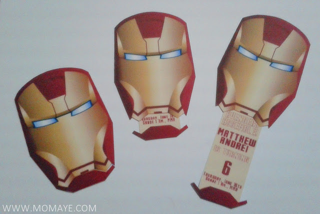 Iron Man Invitation