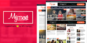 My Mag Responsive Magazine Blogger Template