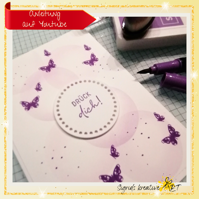 Stampin Up - Karten basteln - painted lavender - Cardmaking