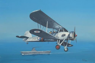 Бумажная модель самолета Fairey Swordfish