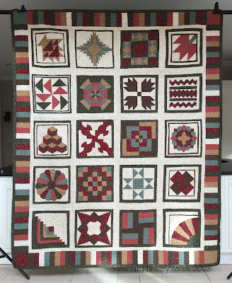 Lella's Sampler quilt - The Essential Sampler Quilt by Lynne Edwards