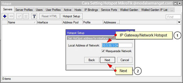 Cara Setting Hotspot Mikrotik Sejarah Komputer