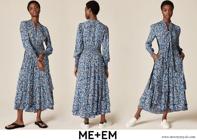The Countess of Wessex wore ME + EM Flower Field Tiered Maxi Dress