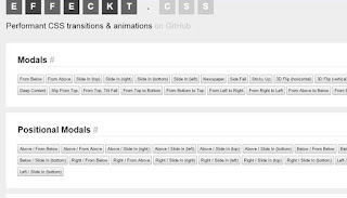effeckt css library open source