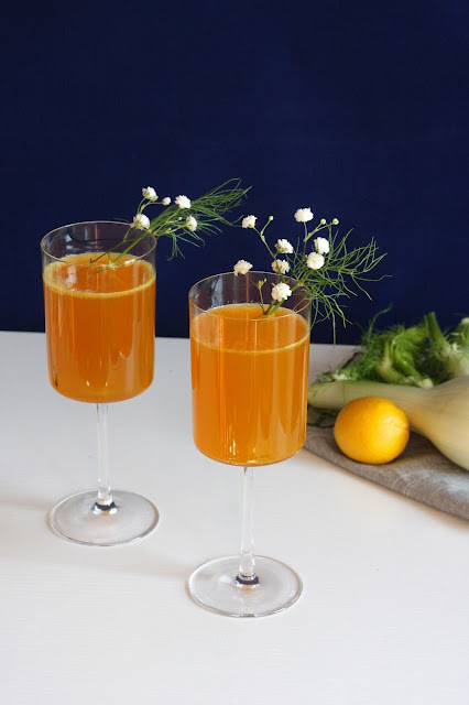 Golden Orchard Fennel Mocktail