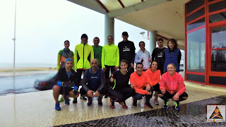 Grupo Treino 10 km Praia do Sul e Porto Abrigo - Nazaré - Portugal