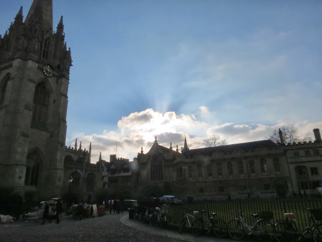 Oxford sunset england