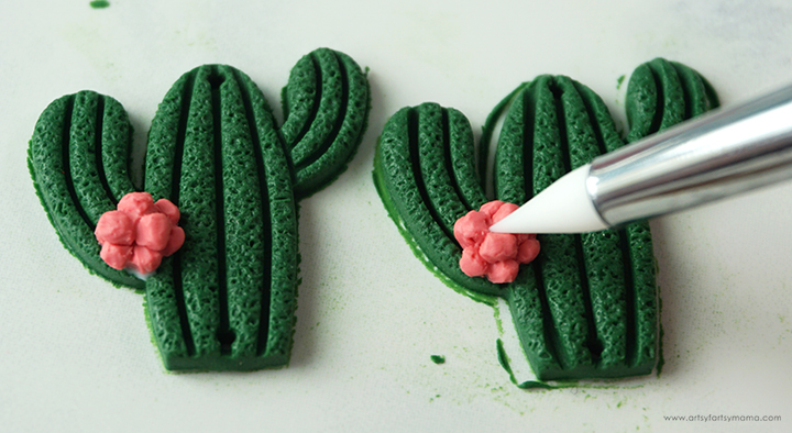 Polymer Clay Cactus Earrings