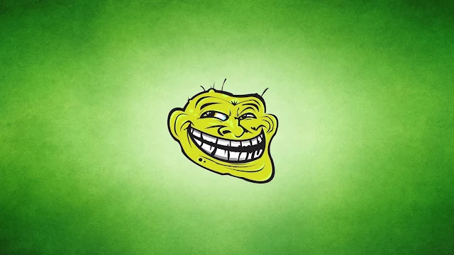 Troll Face Meme Wallpaper