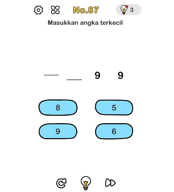 Masukkan angka terkecil