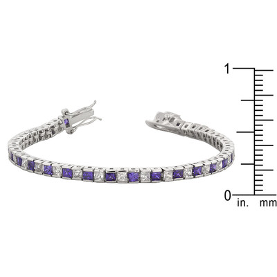 Bracelet Zirconia White Gold3