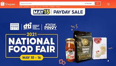 DTI and Shopee launch the Online National Food Fair 2021