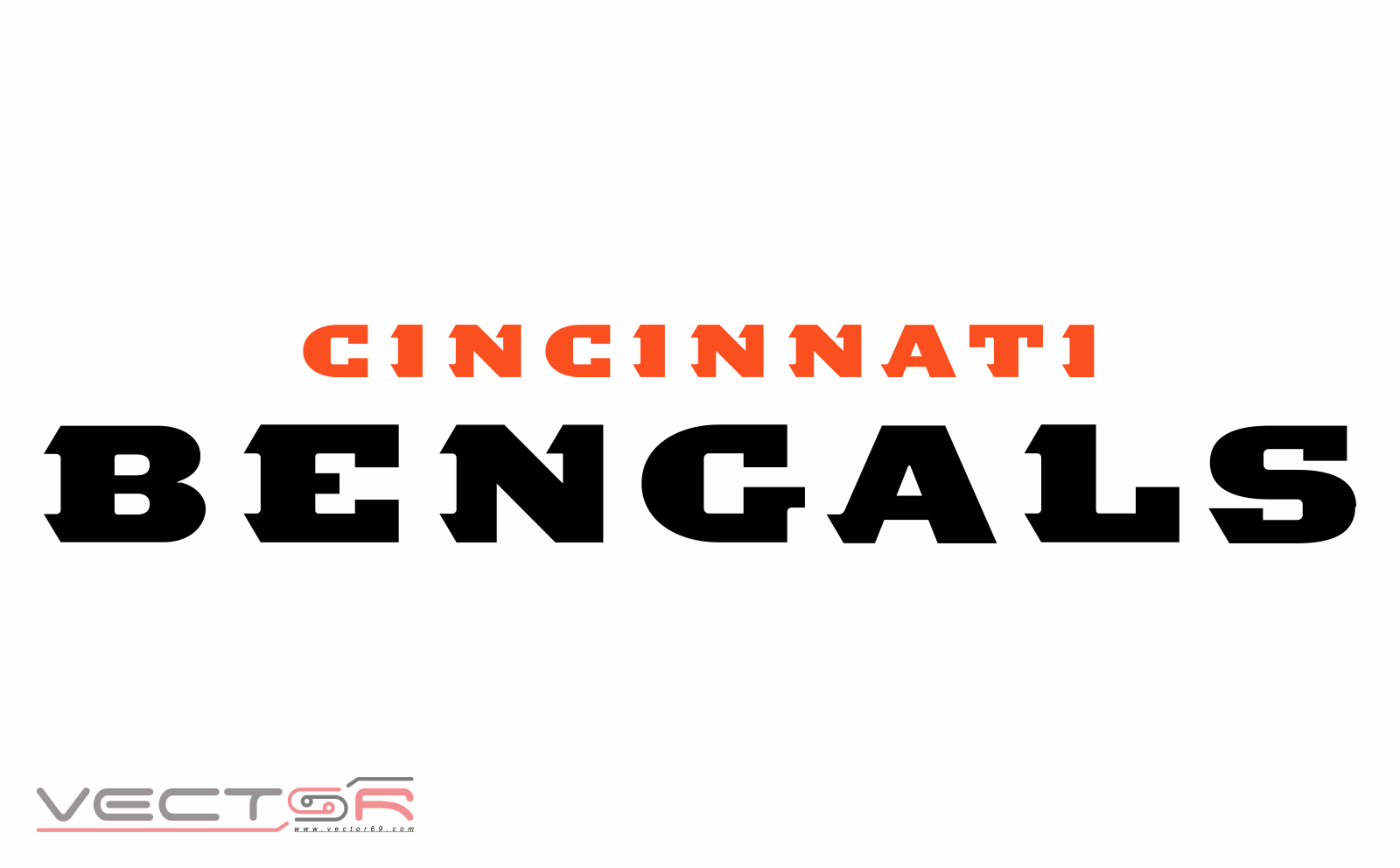 Cincinnati Bengals Wordmark - Download Transparent Images, Portable Network Graphics (.PNG)