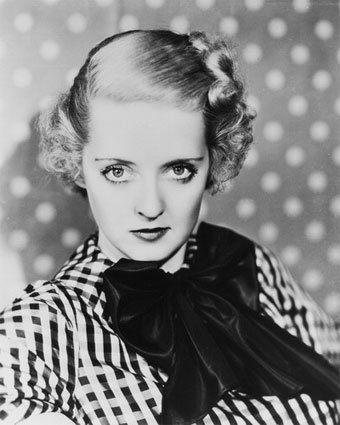 Bette Davis All dots and lines