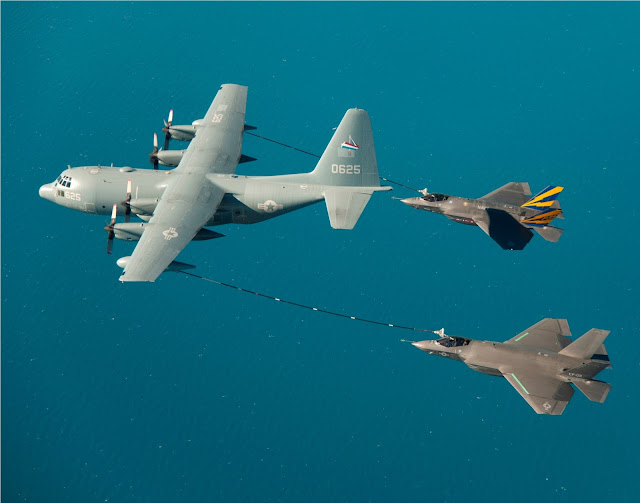 F-35 Aerial Refueling from KC-130