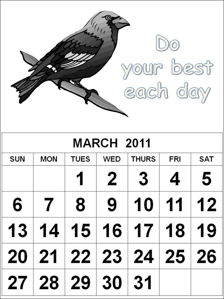 june 2011 calendar page. COLORABLE KIDS 2011 CALENDAR