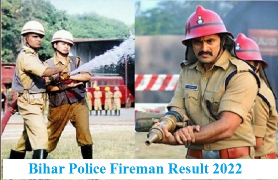 Bihar Police Fireman Result 2022 CSBC Cut Off Merit List Download Link
