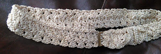 Sweet Nothings Crochet free pattern blog, free crochet belt pattern,this blog has a video tutorial for stitch detail,  free crochet video in blog