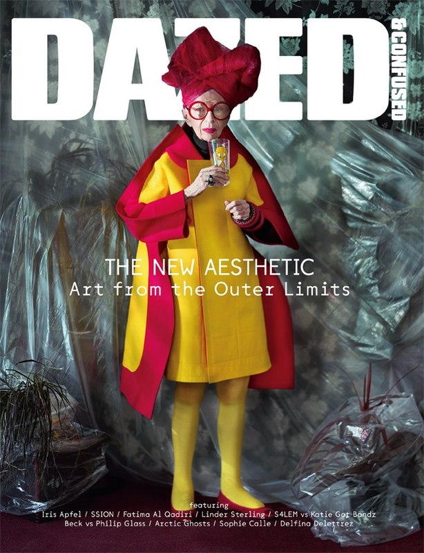 Dazed & Confused November 2012 — Iris Apfel by Jeff Bark
