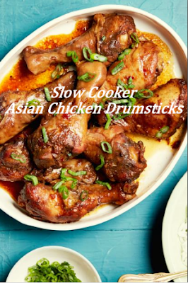 Asian Chicken Drumsticks in the Slow Cooker