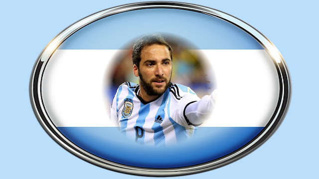 Argentina player Gonzalo Higuain