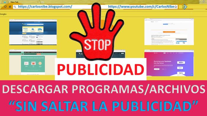 bloquear la publicidad de internet cuando descargamos programas o archivos
