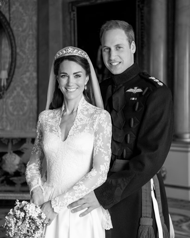 Kate Middleton and Prince William Celebrate 13th Wedding Anniversary With Never Before Seen Photo.