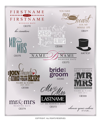 Image Wedding Vinyl Decal