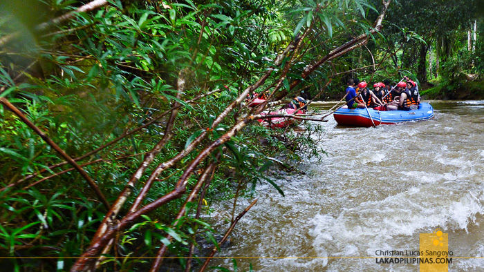 Riding the Song Praek River in Phang Nga, Thailand