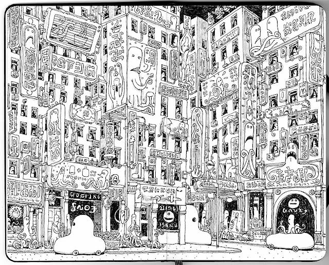 Mattias Adolfsson, an urban scene