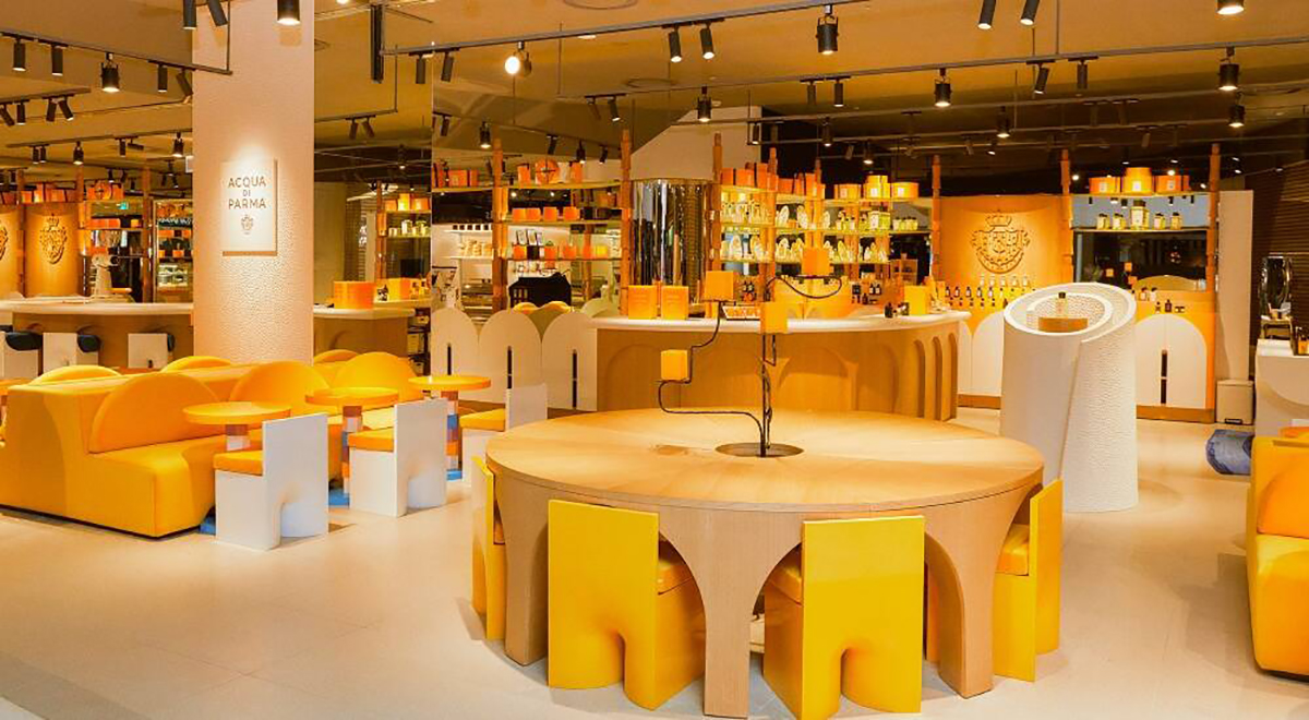 Acqua di Parma Yellow Café in Seoul: A Fusion of Italian Elegance and Korean Dynamism